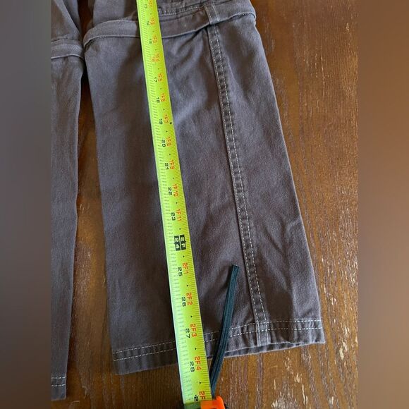 Carter’s || Vintage 90’s Burnt Chocolate Brown Cargo Boy Shorts Retro Pants Sz 7 - Picture 6 of 9